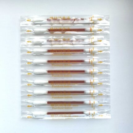 Iodine disinfection cotton Swabs